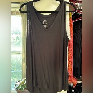 Maurices Charcoal V-Neck Tank